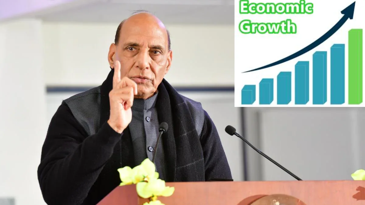 rajnath singh say indian economy witnessing V shape growth