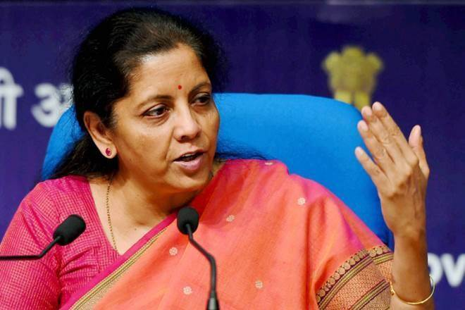 Finance Minister Nirmala Sitaraman,