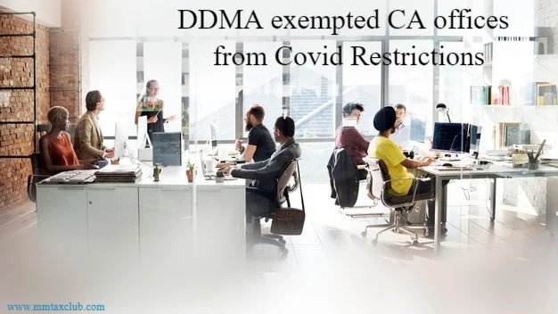 DDMA_COVID_Restriction_Taxation_Delhi_Private_offices_mmtaxclub