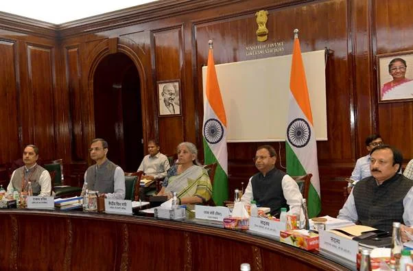 Finance minister in 50th council meeting