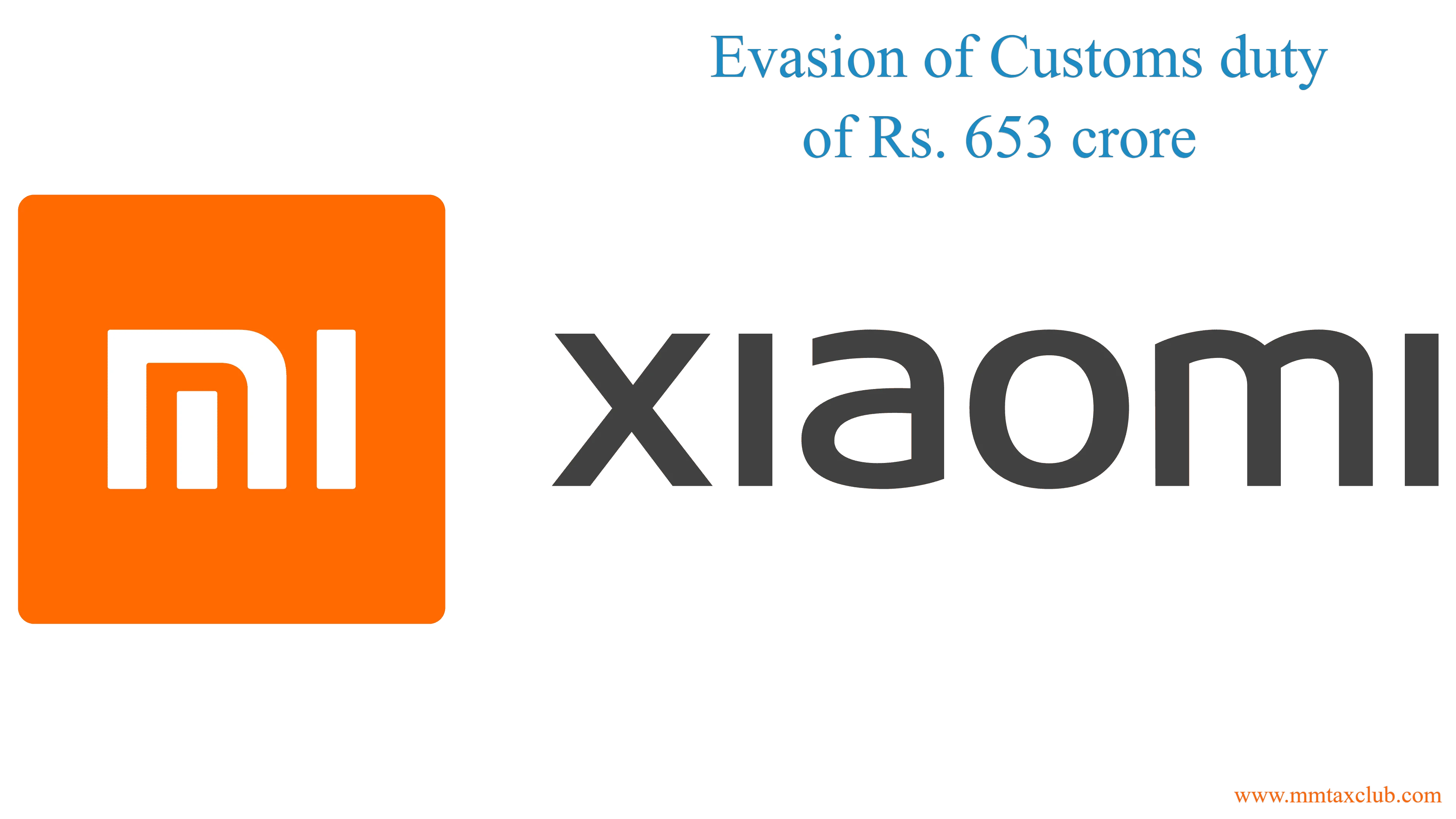 Custom_Duty_Evasion_Xiaomi_India
