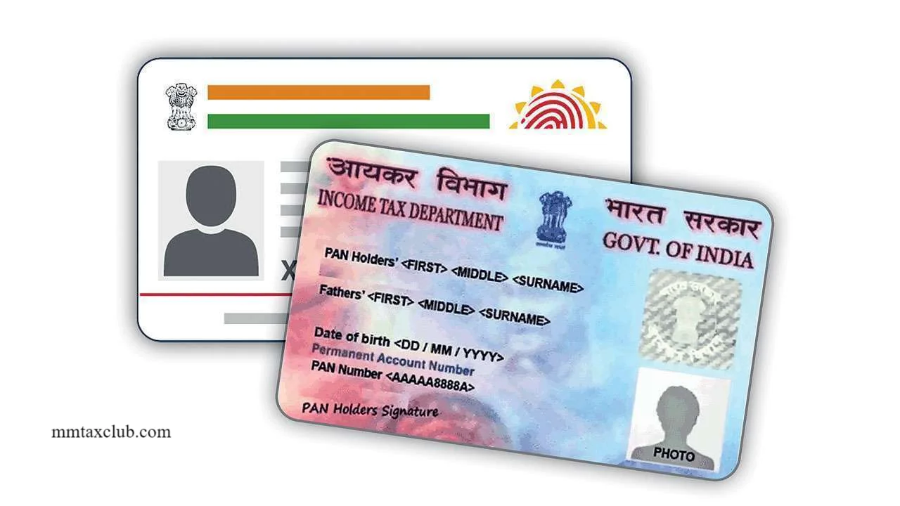 Linking of Aadhar with PAN